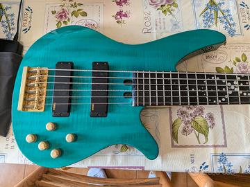 Basso Yamaha RBX6JM John Myung 6 corde Teal