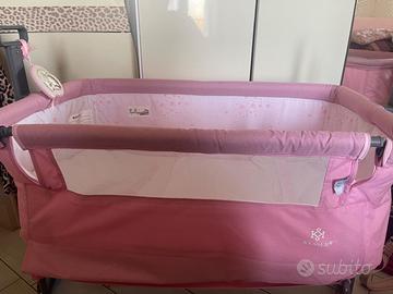 Next to me/ culla da viaggio rosa come nuova