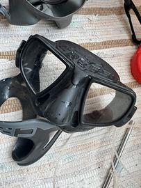 Maschera CRESSI ATOM apnea e pesca subacquea
