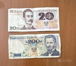 Lotto banconote straniere d’epoca (‘60-‘80)