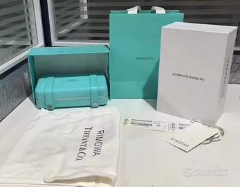 Scatole portagioie RIMOWA e Tiffany