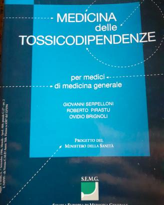 libro Medicina delle tossicodipendenze