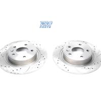 DISCHI FRENO FORATI E SCANALATI PER HYUNDAI