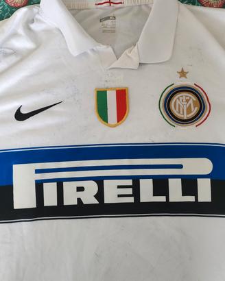 Maglia originale Inter 2010 Triplete autografata 