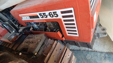 Trattore cingolato fiat e lamborghini