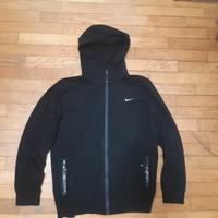 felpa Nike con zip Nera  | Taglia L