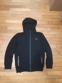 felpa Nike con zip Nera  | Taglia L