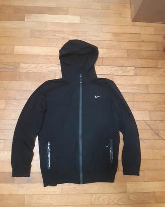 felpa Nike con zip Nera  | Taglia L