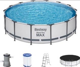 Piscina grande rotonda Bestway nuova
