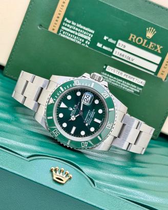 Rolex Submariner Hulk 116610LV Full Set