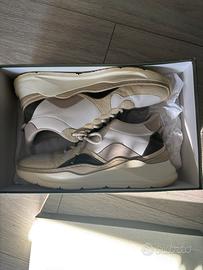 Sneakers Bobbies, 43, bianco e beige