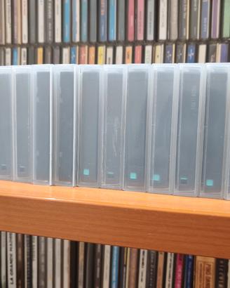 48 cassette DAT Sony-TDK-Quantecy usate una volta