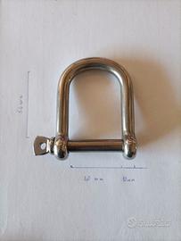 grillo gancio acciaio inox