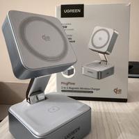 Caricatore magsafe Ugreen per iPhone e Airpods