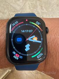 Apple Watch 10 46mm gps Cellular jet black allum.