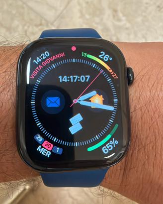 Apple Watch 10 46mm gps Cellular jet black allum.