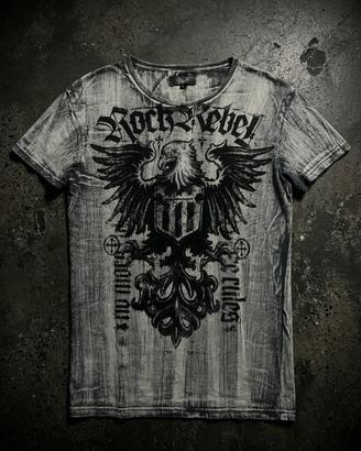 T shirt rock Rebel taglia L