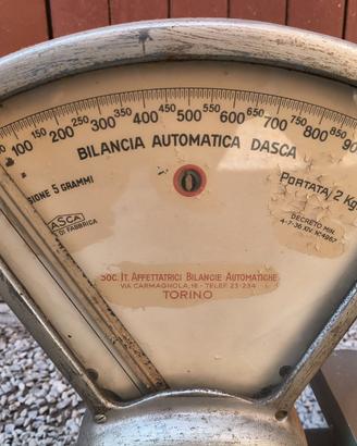 Bilancia automatica Dasca d'epoca