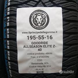 2 gomme 195 55 16 goodride a48696