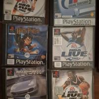 Lotto 6 giochi play station originali