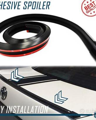 SPOILER Posteriore per Toyota Alettone Tetto Nero