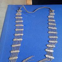 Collana vintage stile Art Decò multifilo