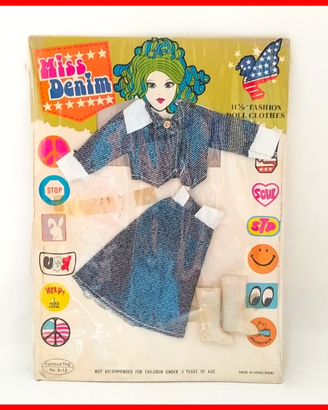 Vestito bambola Barbie NUOVO set playset vintage