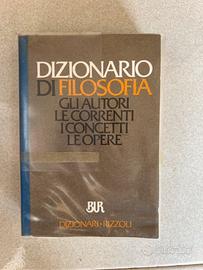 Dizionario di Filosofia BUR Rizzoli