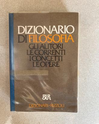 Dizionario di Filosofia BUR Rizzoli