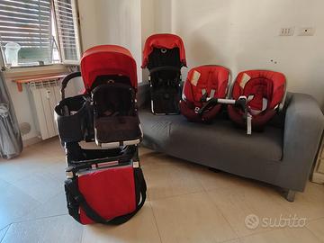 Trio gemellare Bugaboo donkey 3