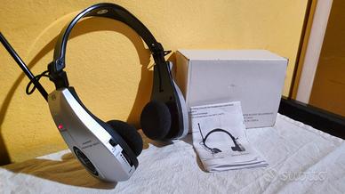 Cuffie con Radio FM/AM integrato Vintage con box