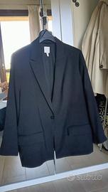 Giacca blazer donna nera tg.50/52