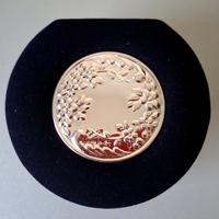 Portagioie Alliani con placca argento