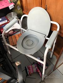 Sedia wc e per doccia praticamente nuova