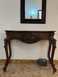 Antica consolle noce