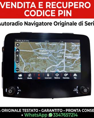 Vari navigatori Uconnect fiat jeep alfa romeo
