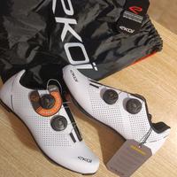 Scarpe ciclismo nuove Ekoi uomo carbonio
