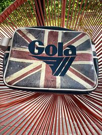 Borsa Gola Redford con Union Jack e logo Gola