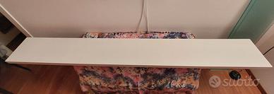 Mensola in legno, produzione artigianale, 242x28x5