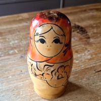 Matrioska legno vintage 