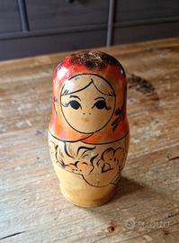 Matrioska legno vintage 