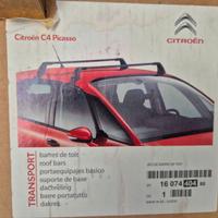 Bare Portatutto CITROEN C4 Picasso anno 2013/2018
