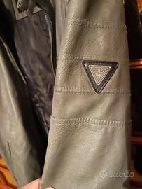 Giubbotto Ecopelle grigio originale Guess tg