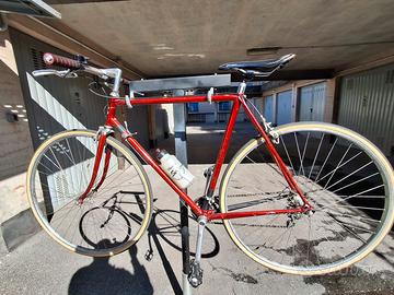 bici corsa modificata per uso città 