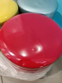 Pattumiera Brabantia a pedale newIcon giallo-rosso