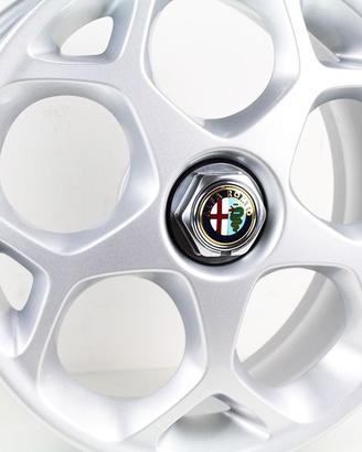 Set 4 cerchi 7X17" originali Alfa Romeo