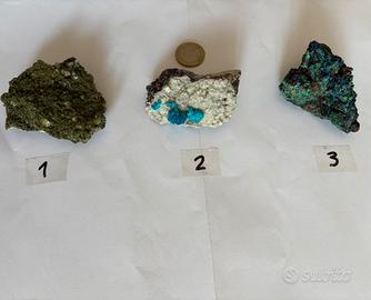 Collezione di minerali