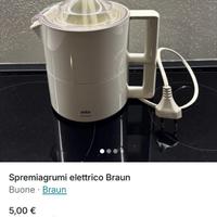Spremiagrumi elettrico Braun