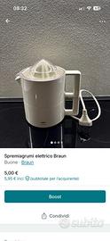 Spremiagrumi elettrico Braun