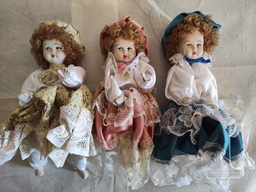 Bambole in porcellana